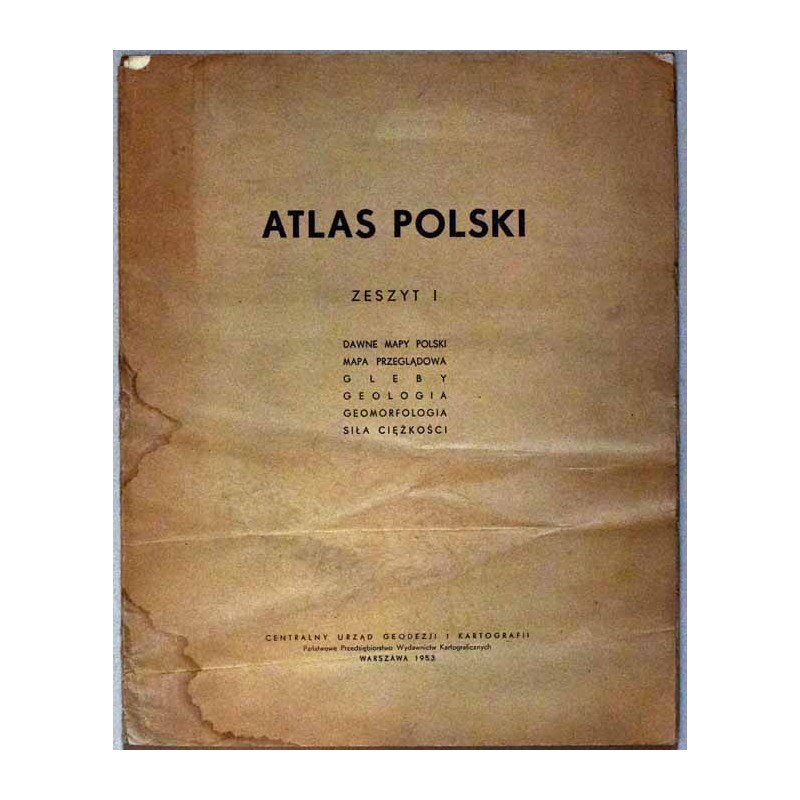 Atlas Polski. 4 zeszyty [komplet]