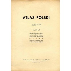 Atlas Polski. 4 zeszyty [komplet]