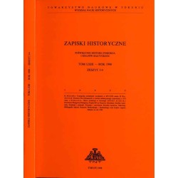 Zapiski Historyczne. Poświęcone historii Pomorza i krajów bałtyckich. T. 63 (1998). Z. 3-4 / Topografia przedmieść toruńskich w