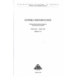Zapiski Historyczne. Poświęcone historii Pomorza i krajów bałtyckich. T. 64 (1999). Z. 3-4 / O dawnych wierzeniach i mitologiach