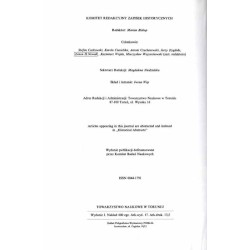 Zapiski Historyczne. Poświęcone historii Pomorza i krajów bałtyckich. T. 64 (1999). Z. 3-4 / O dawnych wierzeniach i mitologiach
