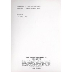 Varšawa [Warszawa] / fot. Erich Einhorn František Němec Fr. Schingler ČTK