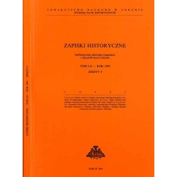 Zapiski Historyczne. Poświęcone historii Pomorza i krajów bałtyckich. T. 60 (1995). Z. 4 / Punkty zwrotne w dziejach Uniwersytet