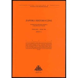 Zapiski Historyczne. Poświęcone historii Pomorza i krajów bałtyckich. T. 64 (1999). Z. 2 / Przeobrażenia centralnej władzy admin