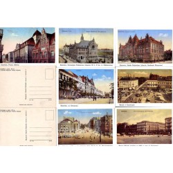 Śląskie pocztówki z pocz. XX w., ze zbiorów Muzeum Historii Katowic / Katowice Rybnik Mikołów Zabrze Chorzów, Tychy