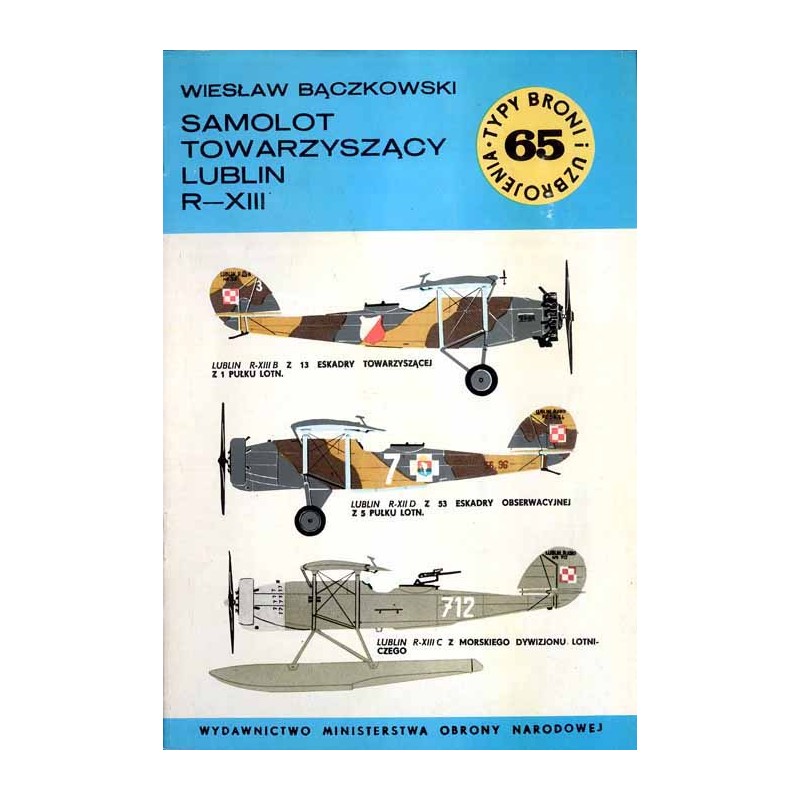 Samolot towarzyszący Lublin R-XIII