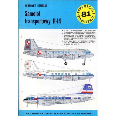 Samolot transportowy Ił-14