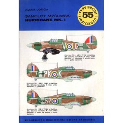 Samolot myśliwski Hurricane Mk. I.