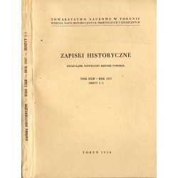 Zapiski Historyczne. Kwartalnik poświęcony historii Pomorza. T. 23 (1957). Z. 1-3 / Kronika Galla / Gdańskie miary zbożowe w XVI
