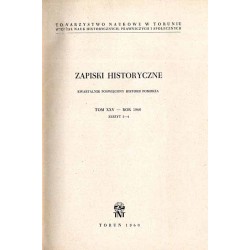 Zapiski Historyczne. Kwartalnik poświęcony historii Pomorza. T. 25 (1960). Z. 3-4 / Mieszkańcy Malborka w r. 1570 / Krystian Bog