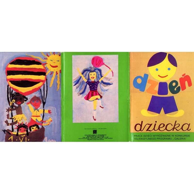 Dzień Dziecka. Prace dzieci wyróżnione w konkursie telewizyjnego programu "Galeria"