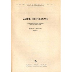 Zapiski Historyczne. Poświęcone historii Pomorza i krajów bałtyckich. T. 52 (1987). Z. 1 / Początki miasta lokacyjnego w Białoga