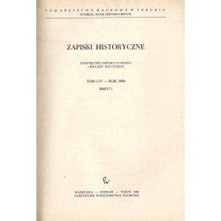 Zapiski Historyczne. Poświęcone historii Pomorza i krajów bałtyckich. T. 54 (1989). Z. 1 / Miejsce konfederacji z Walk (Valga) (