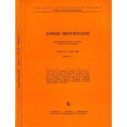 Zapiski Historyczne. Poświęcone historii Pomorza i krajów bałtyckich. T. 54 (1989). Z. 2-3 / Niemiecka emigracja w Szwecji (XIII