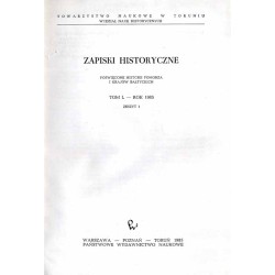 Zapiski Historyczne. Poświęcone historii Pomorza i krajów bałtyckich. T. 50 (1985). Z. 1 / Pochodzenie Zofii żony Warcisława III