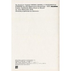 Dawne widoki Wawelu / Jan Nepomucen Głowacki Saturnin Świerzyński Leon Wyczółkowski Antoni Lange Braun i Hogenberg
