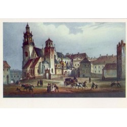 Dawne widoki Wawelu / Jan Nepomucen Głowacki Saturnin Świerzyński Leon Wyczółkowski Antoni Lange Braun i Hogenberg