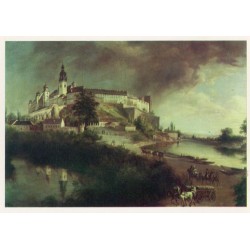 Dawne widoki Wawelu / Jan Nepomucen Głowacki Saturnin Świerzyński Leon Wyczółkowski Antoni Lange Braun i Hogenberg