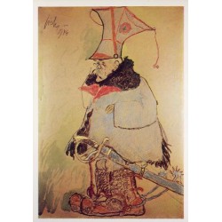 Karykatury Kazimierza Sichulskiego. Muzeum Tatrzańskie w Zakopanem / fot. Ryszard Szafirski