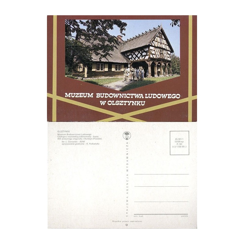 Muzeum Budownictwa Ludowego w Olsztynku / fot. Leszek Surowiec