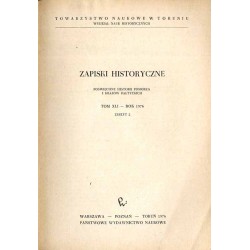 Zapiski Historyczne. Poświęcone historii Pomorza i krajów bałtyckich. T. 41 (1976). Z. 2 / Stan i potrzeby badań nad dziejami Po