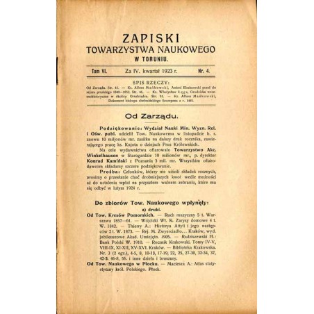 Zapiski Towarzystwa Naukowego w Toruniu. T. 6 (1923). Nr 4 (4. kwartał 1923) / Antoni Elminowski poseł do sejmu pruskiego 1849-1