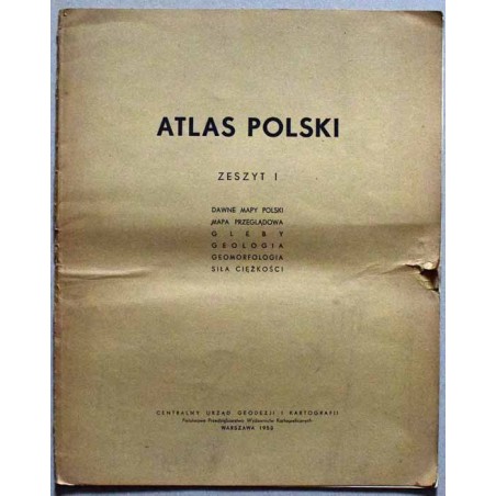 Atlas Polski. 4t. w 4 tekach.