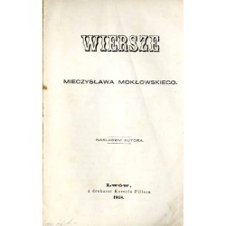 Wiersze Mieczysława Mokłowskiego