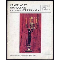 Kandelabry francuskie z przełomu XVIII i XIX wieku