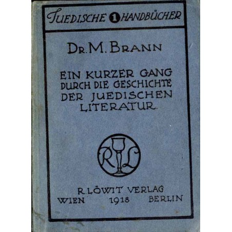 Ein kurzer Gang durch die Geschichte der jüdischen Literatur
