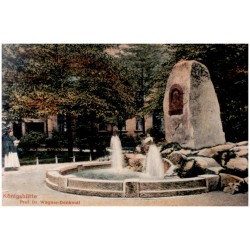"Königshütte Prof. Dr. Wagner-Denkmal"