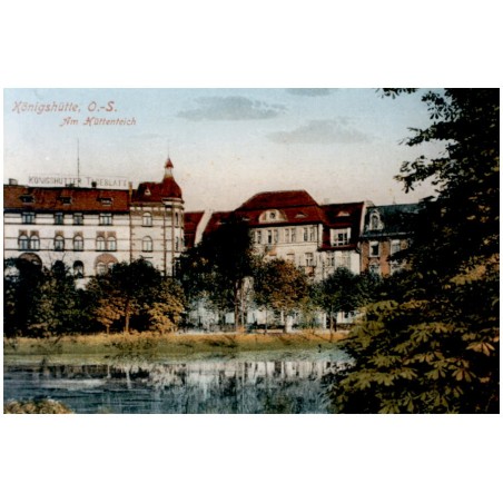 "Königshütte, O.-S. Am Hüttenteich"