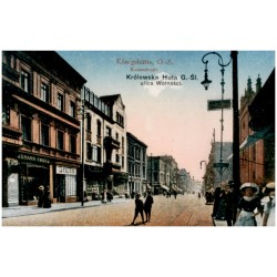 "Königshütte, O.-S. Kaiserstraße Królewska Huta G.-Śl. ulica Wolności."