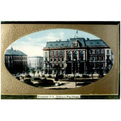 "Königshütte, O.S. Rathaus u. Ring-Anlagen"