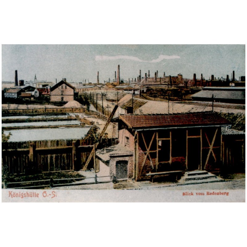 "Königshütte O.-S. Blick vom Redenberg"