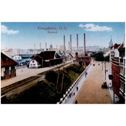 "Königshütte, O.-S. Bahnhof"