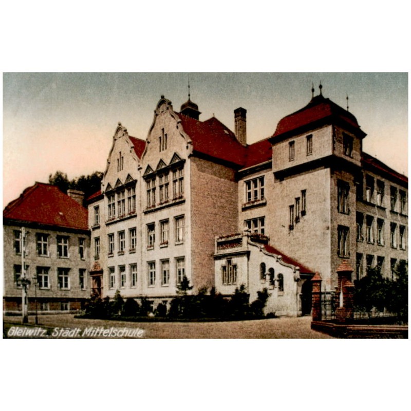 "Gleiwitz. Städt. Mittelschule"
