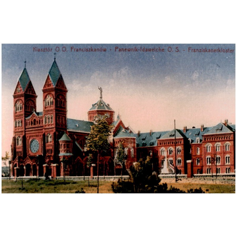 "Klasztór O. O. Franciszkanów - Panewnik-Idaweiche O.S. - Franziskanerkloster"