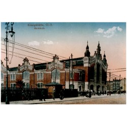 "Königshütte, O.-S. Markthalle"