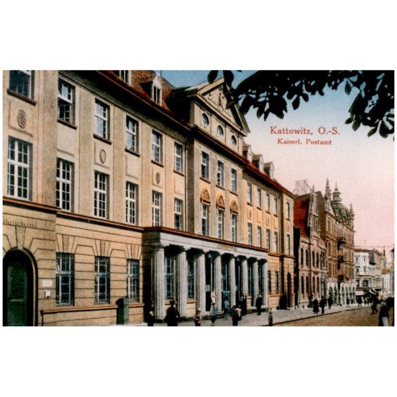 "Kattowitz, O.-S. Kaiserl. Postamt"