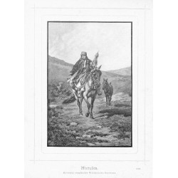 "Hucułka. Rysunek oryginalny Władysława Szernera. (2214)"