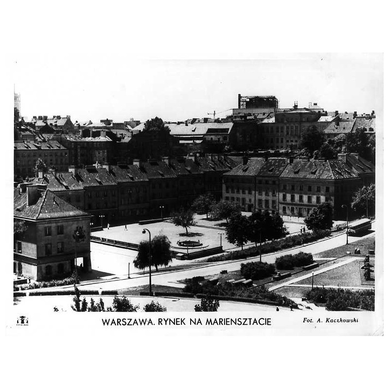 Warszawa. Rynek na Mariensztacie / "WARSZAWA. RYNEK NA MARIENSZTACIE"