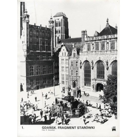 "1. Gdańsk. Fragment starówki. Foto K. Kamiński"