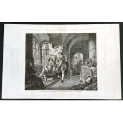 "Królewicz Jan Kazimierz w więzieniu we Francyi. Kopia obrazu Al. Lessera, z Wystawy Obrazów Tow. Z. Szt. P. w Król. Pol. (5590)