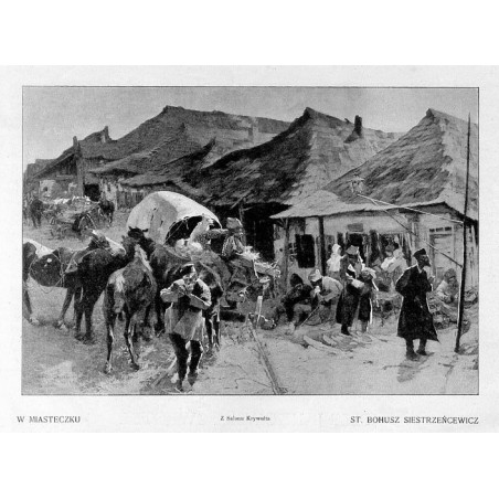 W miasteczku Stanisław Bohusz-Siestrzeńcewicz / "W MIASTECZKU STANISŁAW BOHUSZ-SIESTRZENCEWICZ"