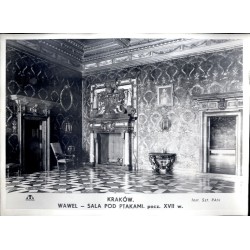 Kraków. Wawel - Sala pod Ptakami początek XVII w. / "KRAKÓW. WAWEL - SALA POD PTAKAMI. pocz. XVII w."