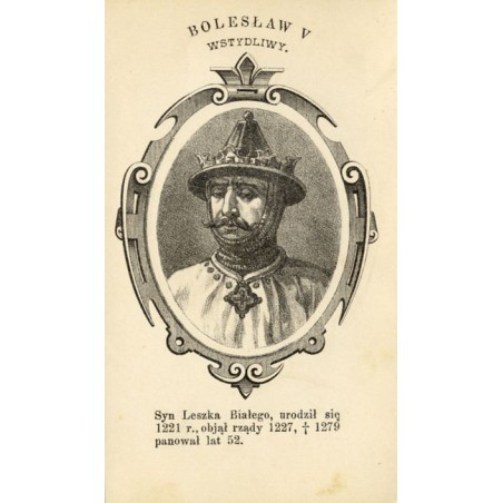 Bolesław V Wstydliwy / "BOLESŁAW V WSTYDLIWY."