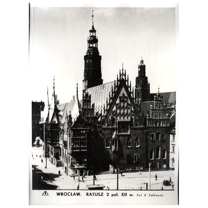 Wrocław. Ratusz 2. poł. XII w. / "WROCŁAW. RATUSZ 2 poł. XII w."