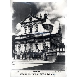 Kraków. Kościół śś. Piotra i Pawła XVII w. / "KRAKÓW. KOŚCIÓŁ SS. PIOTRA I PAWŁA XVII w."