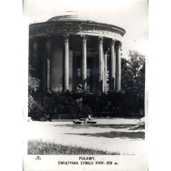 Puławy, Świątynia Sybilli XVIII-XIX w. / "PUŁAWY. ŚWIĄTYNIA SYBILLI XVIII-XIX w."